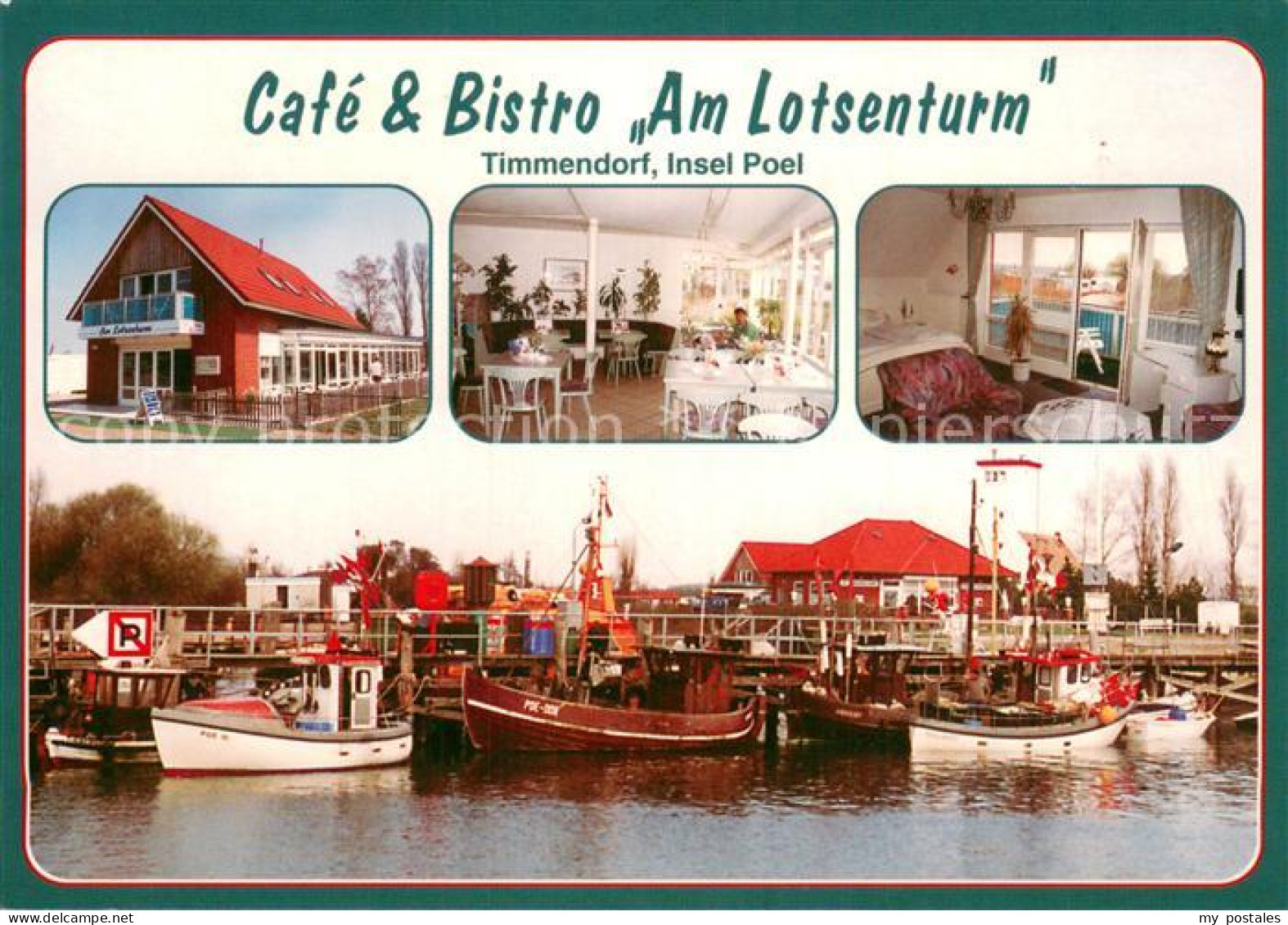 73723020 Timmendorf Insel Poel Cafe Bistro Am Lotsenturm Gastraeume Bootsliegepl - Other & Unclassified
