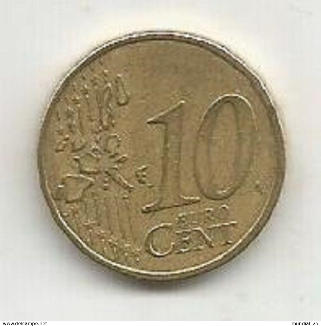 FRANCE 10 EURO CENT 2002 - Frankreich