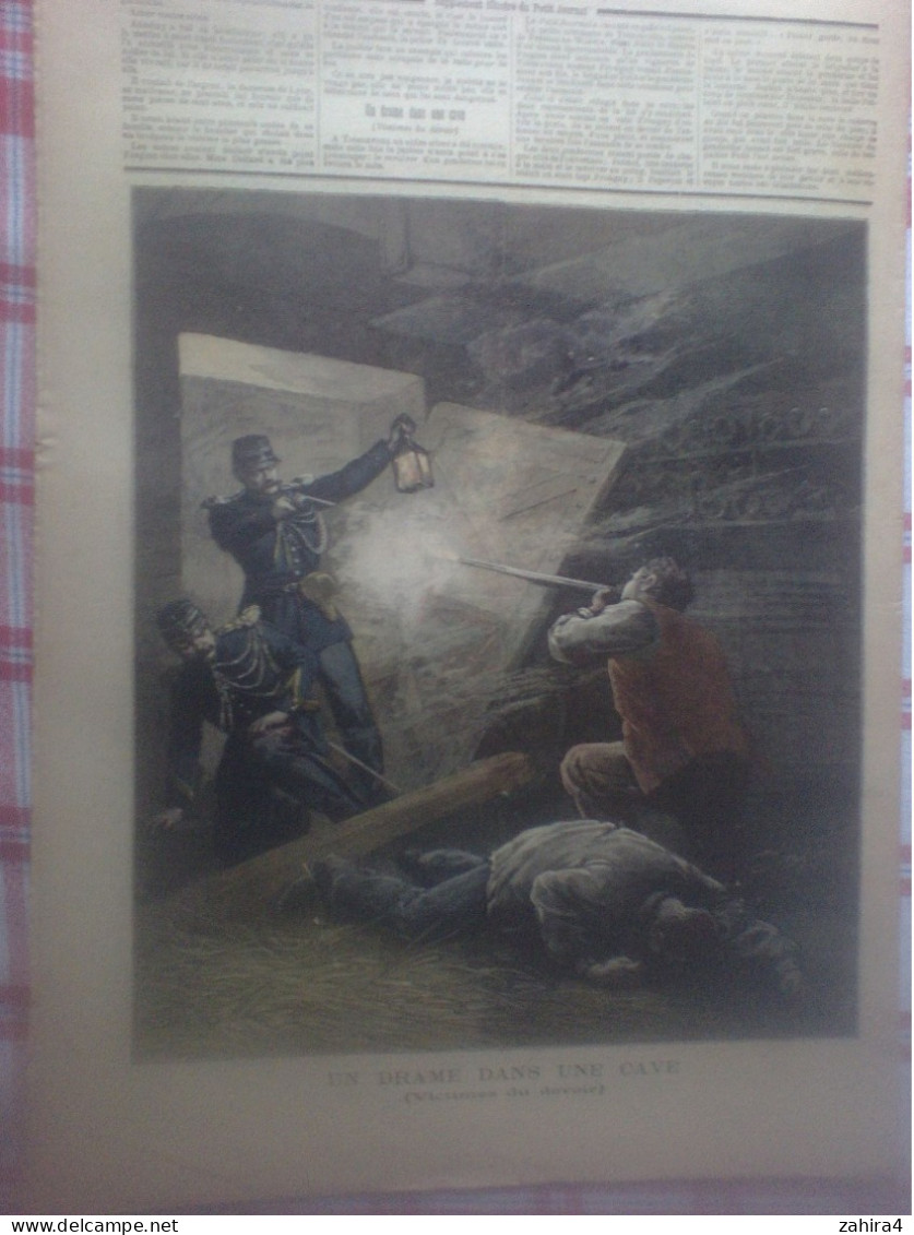 Le Petit Journal N°60 Anastay Devant Le Juge Drame Dans Une Cave à Trésauvaux Chanson Restaurant à 23 Sous L Xanrof - Zeitschriften - Vor 1900