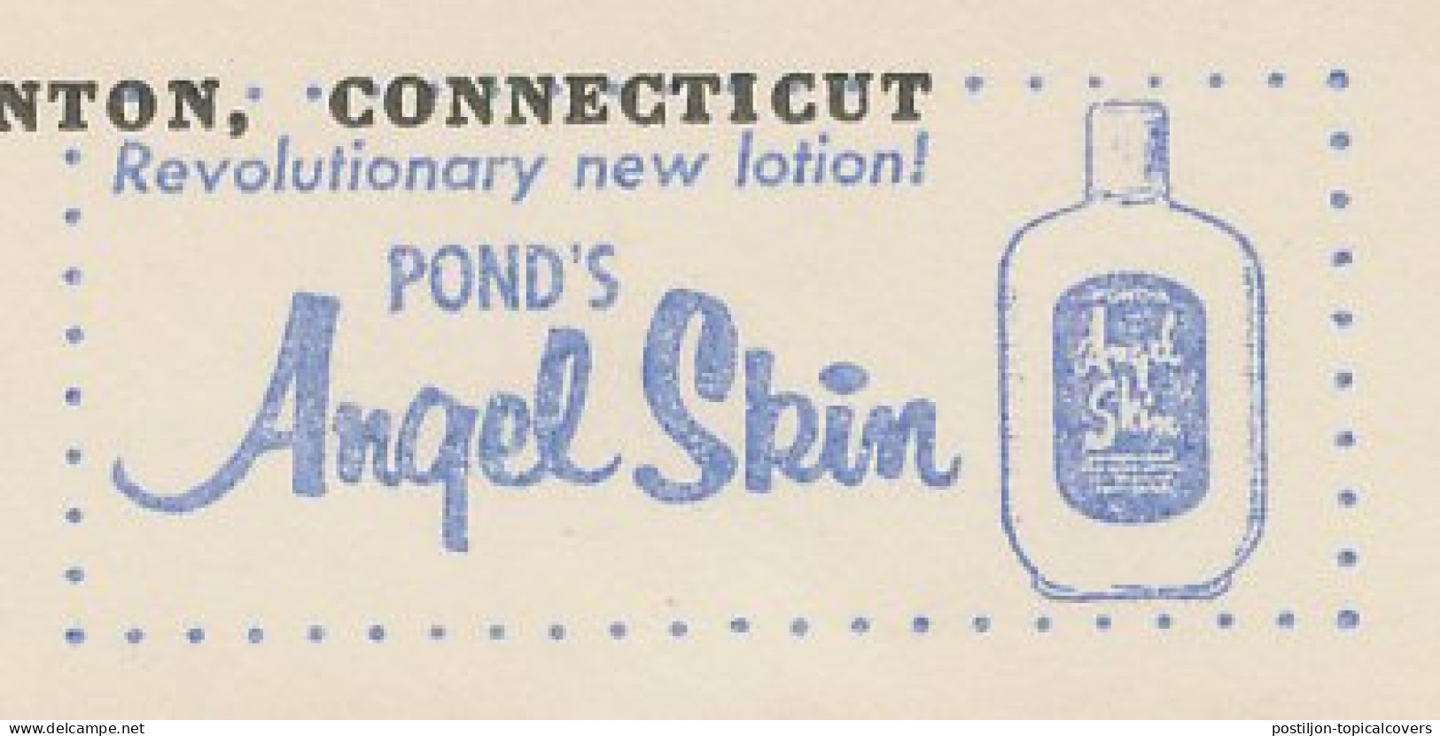 Meter Top Cut USA 1953 Lotion - Angel Skin - Pond S - Otros & Sin Clasificación