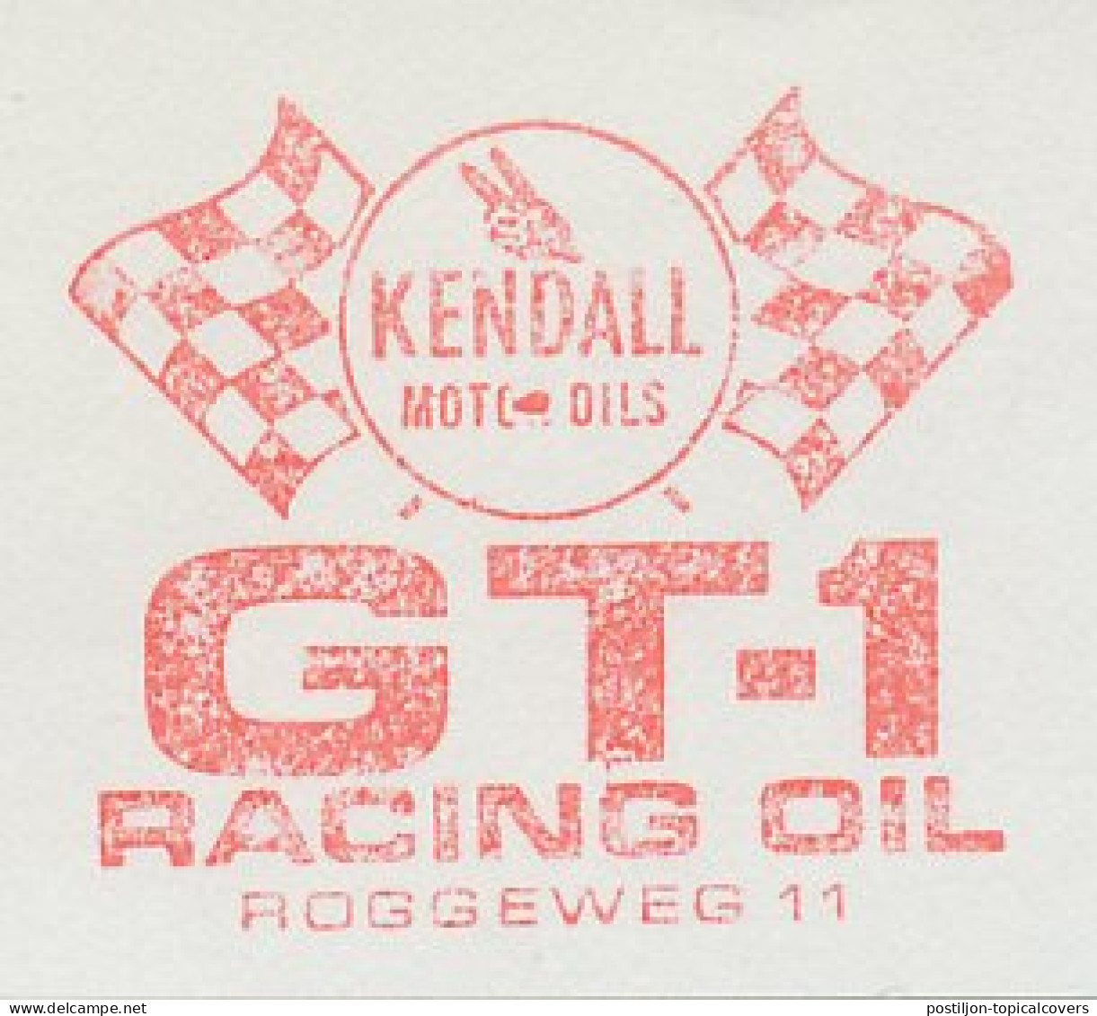 Meter Cut Netherlands 1978 GT-1 Racing Oil - Kendall Motor Oils  - Autres & Non Classés