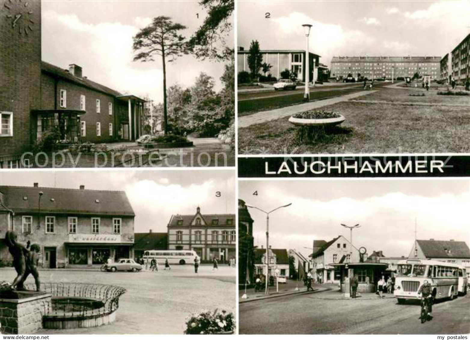 73723012 Lauchhammer Ernst Thaelmann Oberschule Bertolt Brecht Strasse Mit Kaufh - Lauchhammer