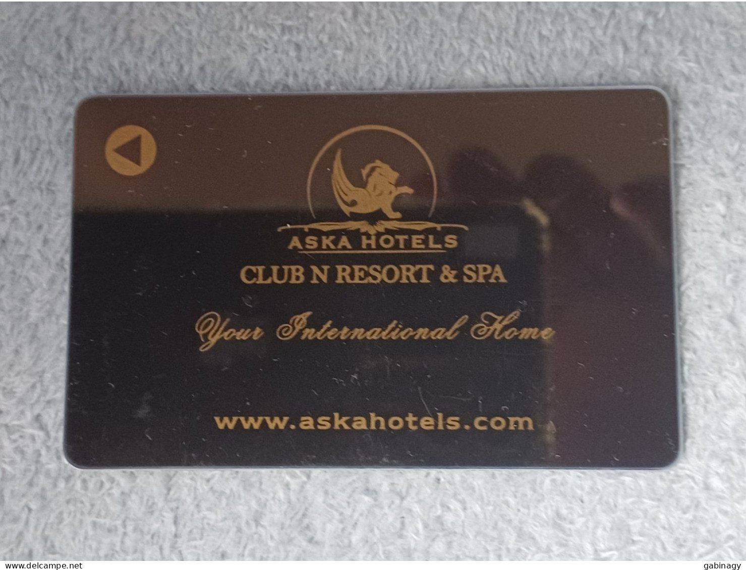 HOTEL KEYS - 2520 - TURKEY - ASKA HOTELS ALANYA/ANTALYA - Cartas De Hotels