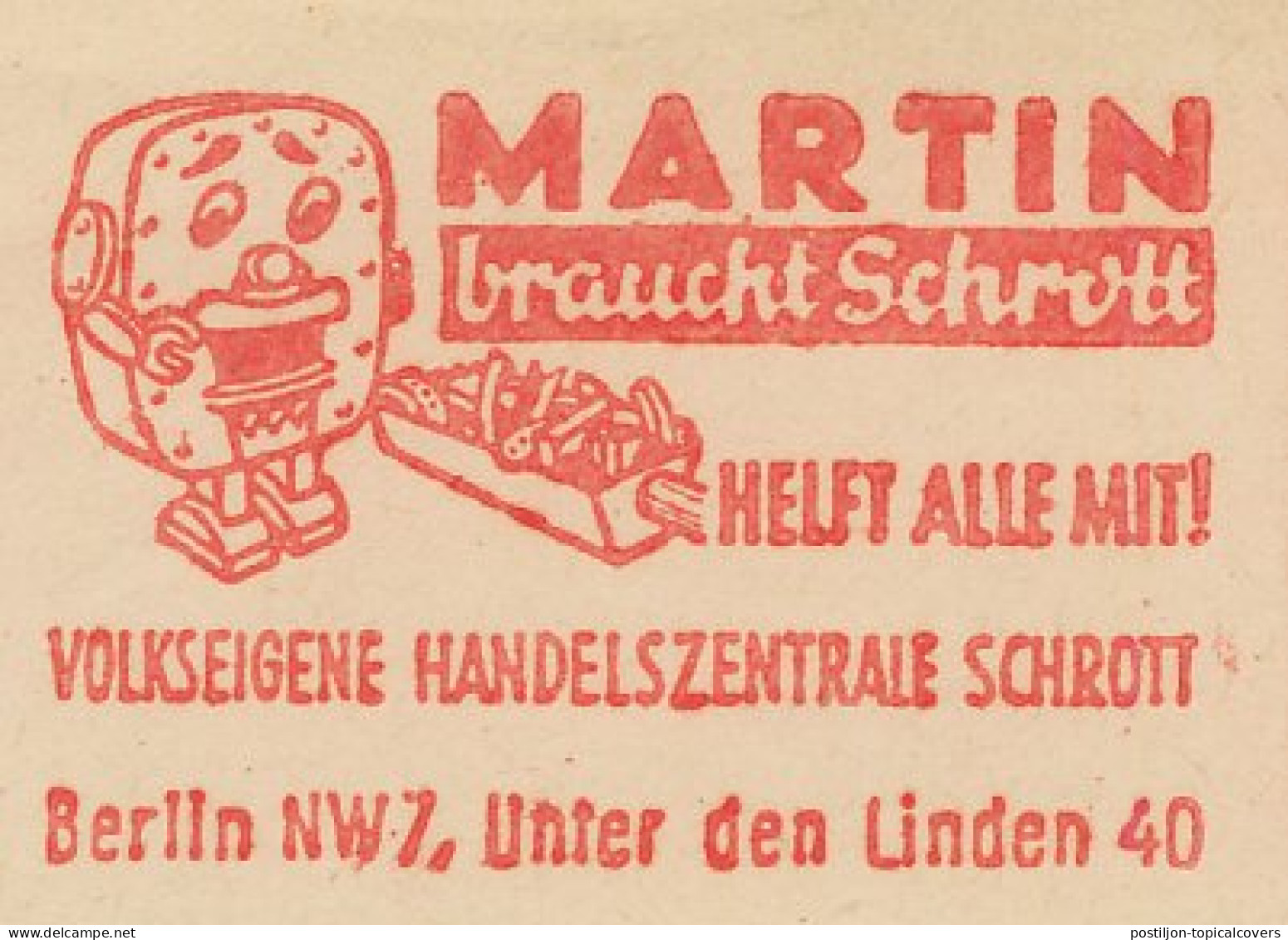 Meter Cut Germany 1954 Recycling - Scrap Metal - Martin Schrott - Factories & Industries