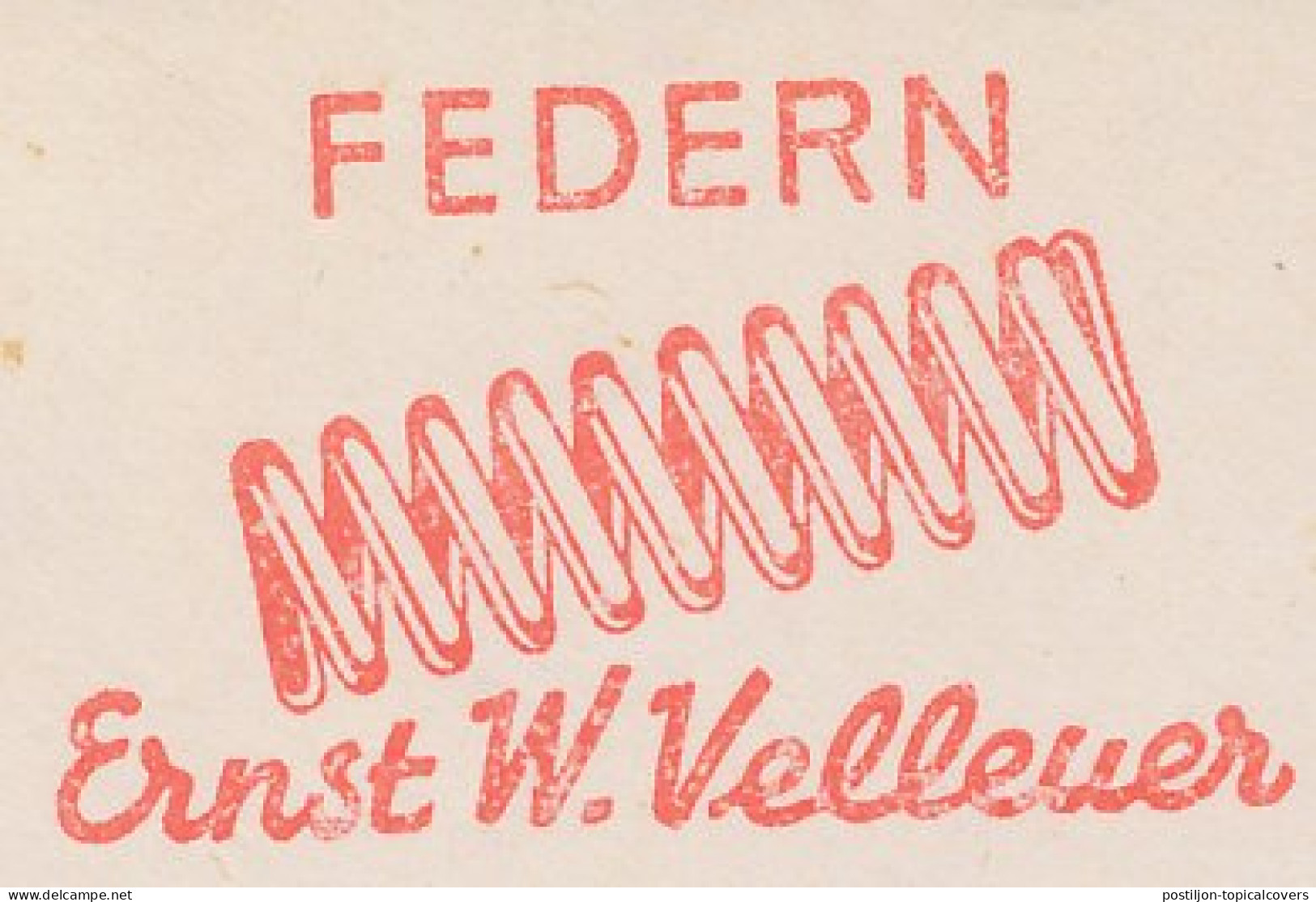 Meter Cut Germany 1963 Helical Spring - Otros & Sin Clasificación