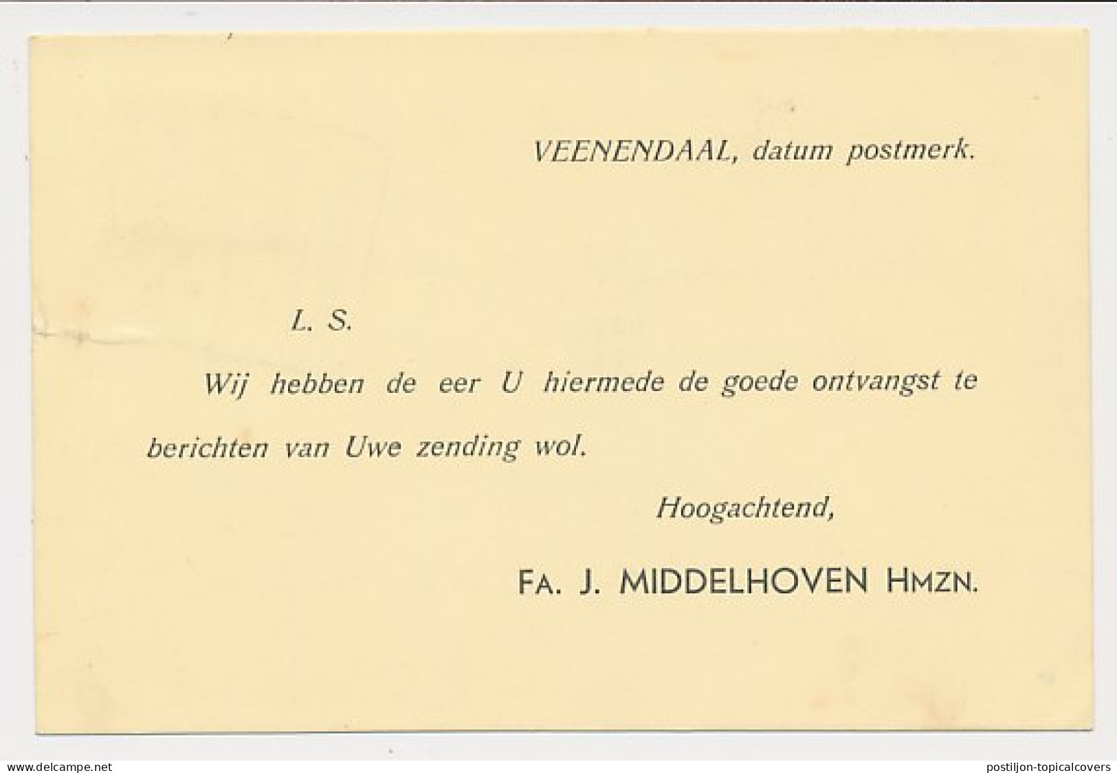 Treinblokstempel : Nijmegen - Amsterdam C 1937 - Ohne Zuordnung