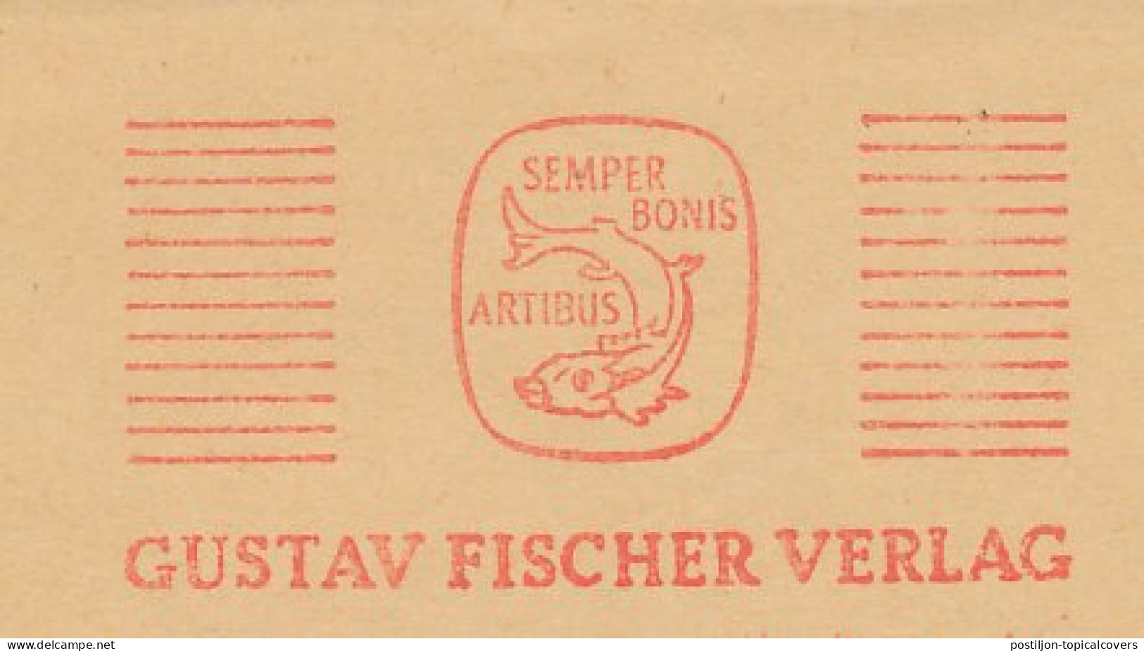 Meter Cut Germany 1969 Fish - Fische