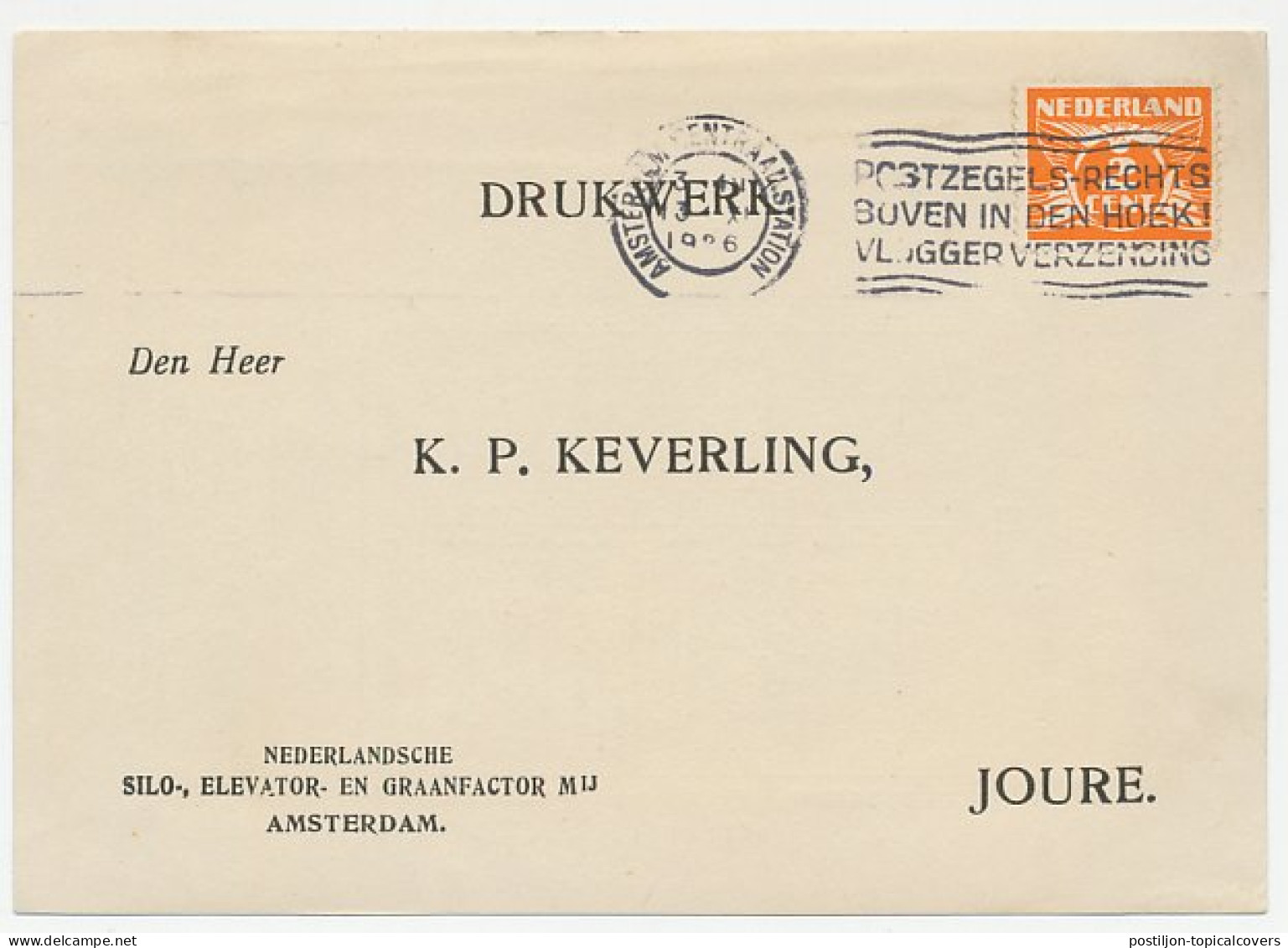 Weekbericht Amsterdam 1926 - Stoomschepen - Unclassified