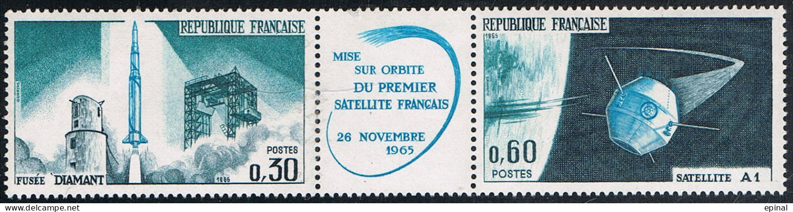 FRANCE : N° 1465a ** (Lancement Du 1er Satellite National) - PRIX FIXE - - Nuovi