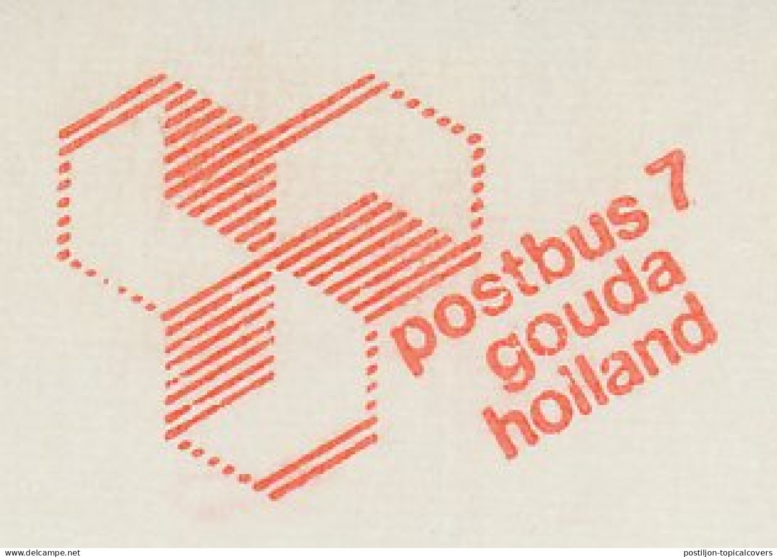 Meter Cut Netherlands 1975 Mathematical Figure - Andere & Zonder Classificatie