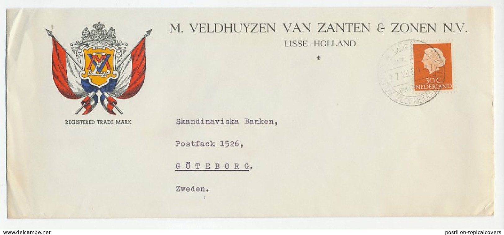 Firma Envelop Lisse 1959 -  - Unclassified