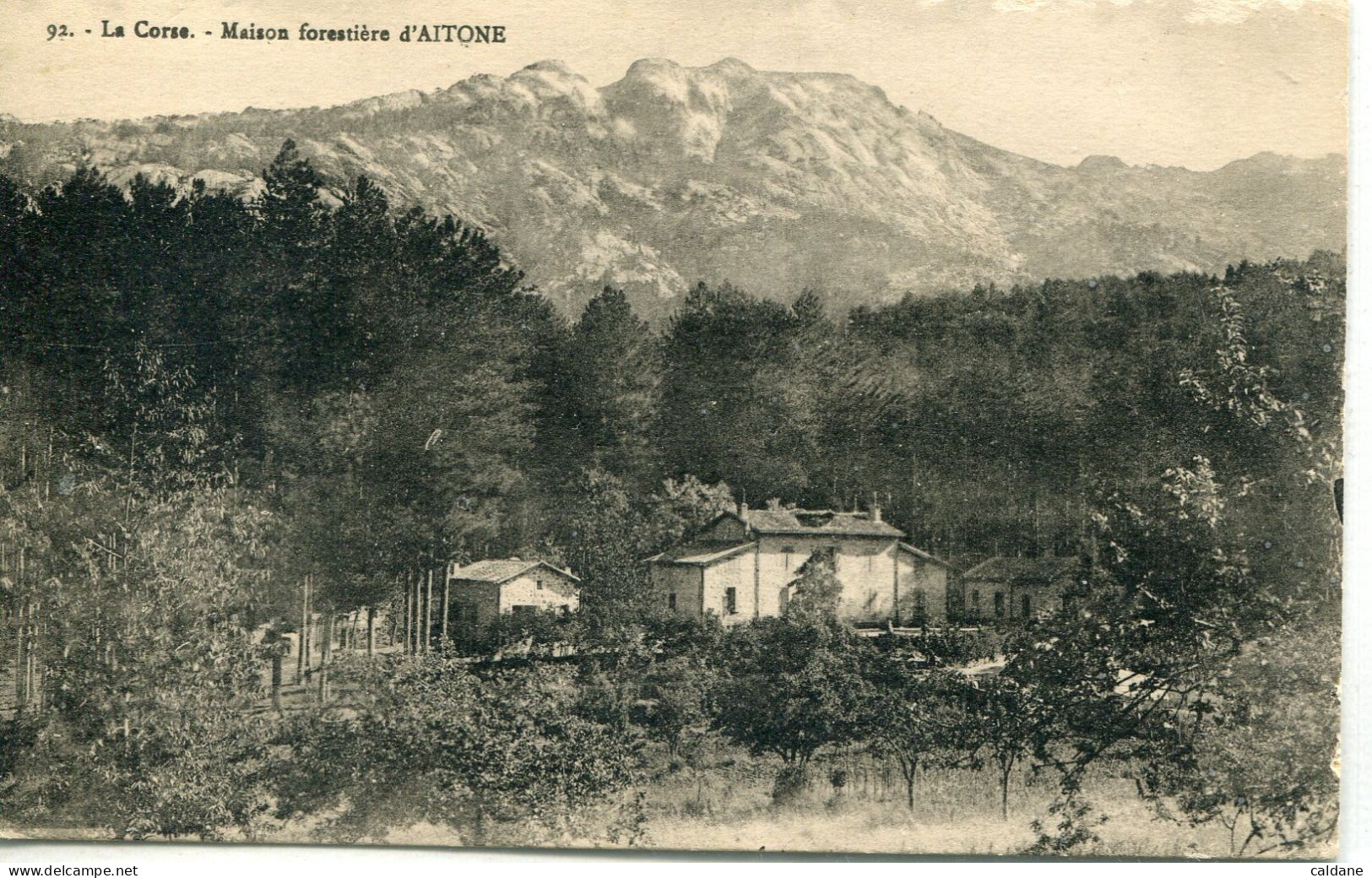 -2A- CORSE - Maison Forestier  D'Aitone- - Ajaccio