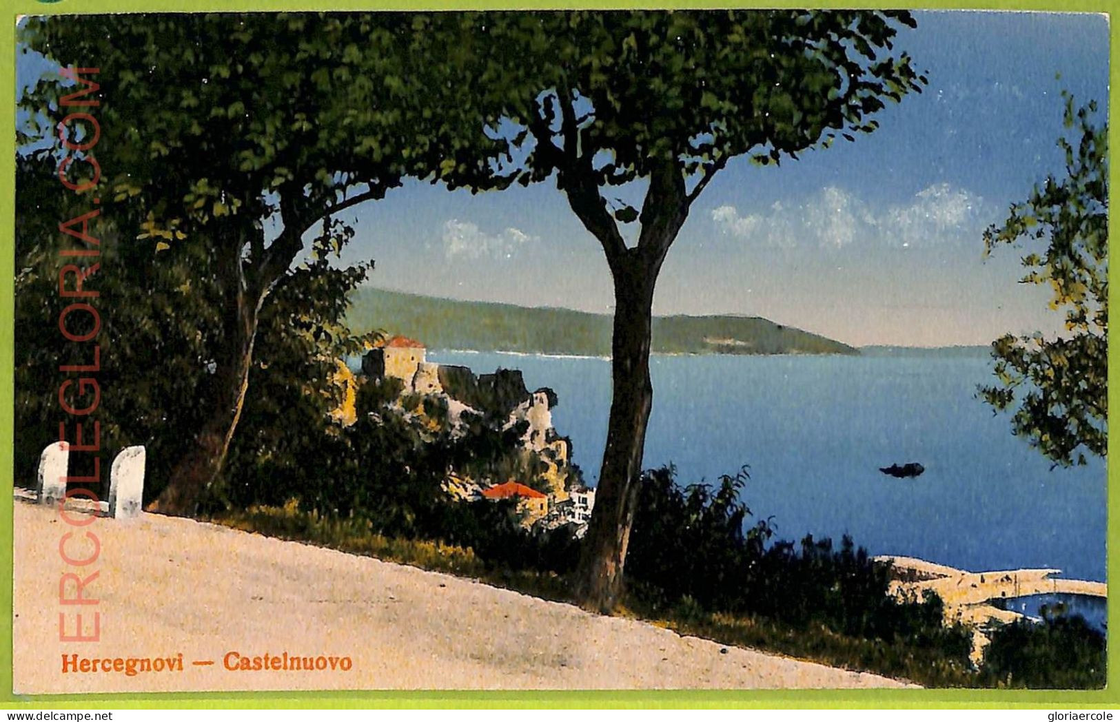 Ae9699 -  MONTENEGRO - VINTAGE POSTCARD - Castelnuovo - Montenegro