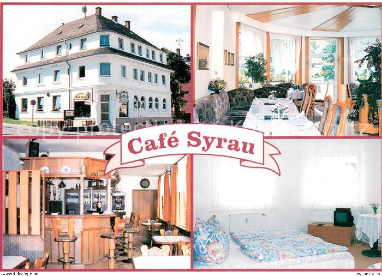73722948 Syrau Vogtland Cafe Syrau Gaststube Bar Zimmer Syrau Vogtland - Autres & Non Classés