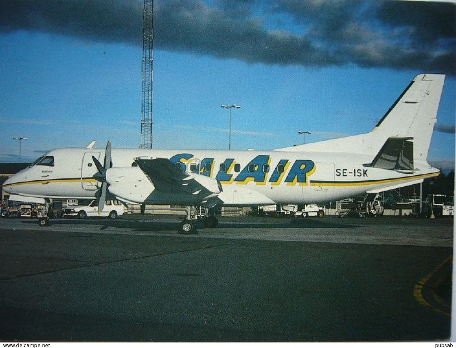 Avion / Airplane / SAL-AIR / Saab SF-340A / Registered As SE-ISK - 1946-....: Era Moderna