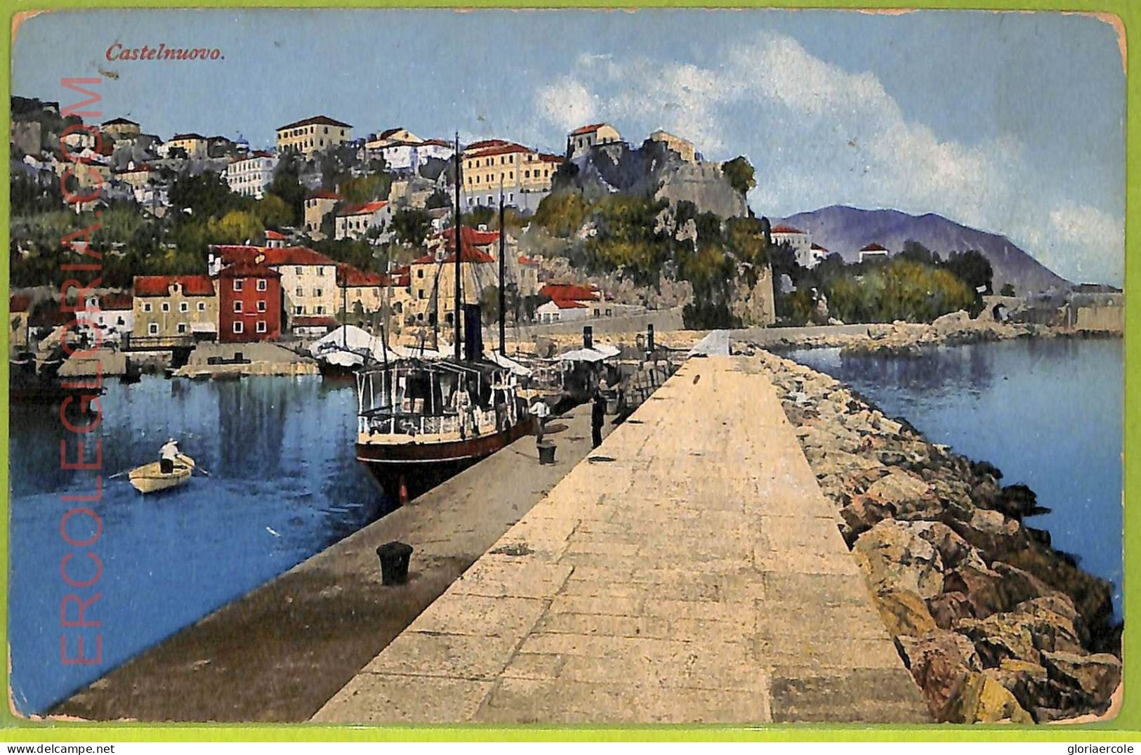 Ae9698 -  MONTENEGRO - VINTAGE POSTCARD - Castelnuovo - Montenegro