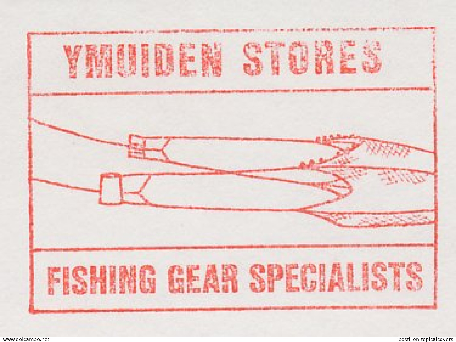 Meter Cut Netherlands 1981 Fishing Gear - Vissen