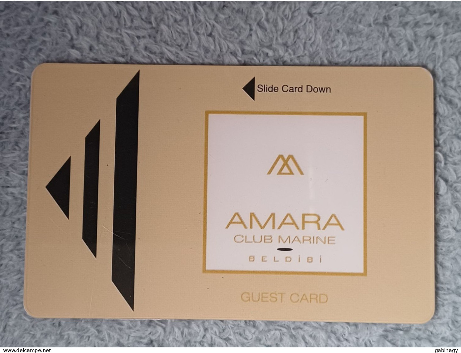 HOTEL KEYS - 2522 - TURKEY - AMARA CLUB MARINE - Cartas De Hotels