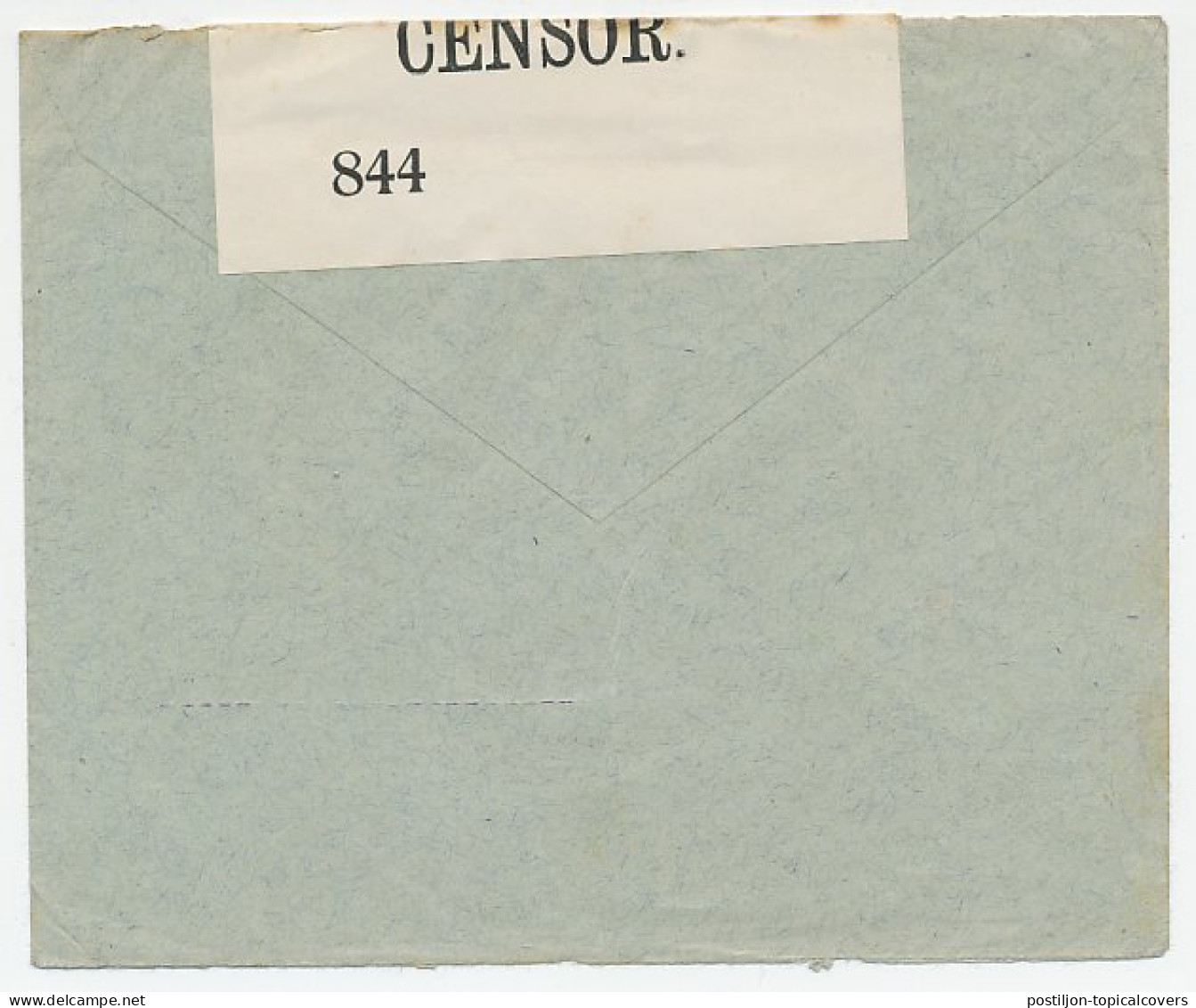Nijmegen - Engeland 1917 - Censuur - Zonder Classificatie