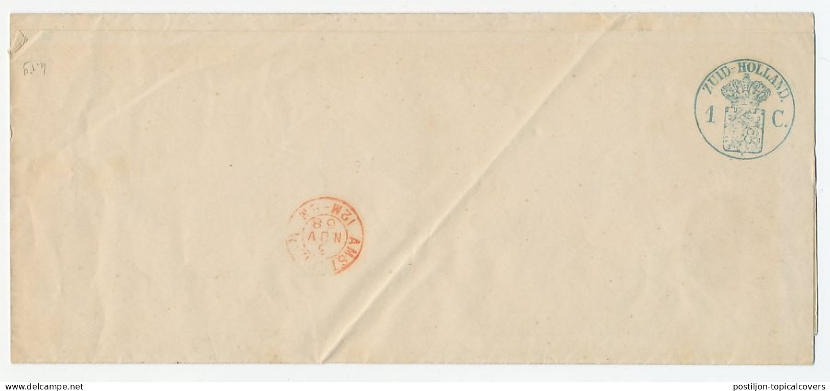 Franco Takjestempel Rotterdam 1868 - Briefe U. Dokumente
