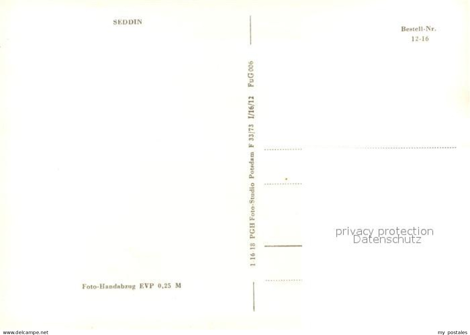 73722922 Seddin-See Seddinsee Seepartien Kirche Gaststaette  - Sonstige & Ohne Zuordnung