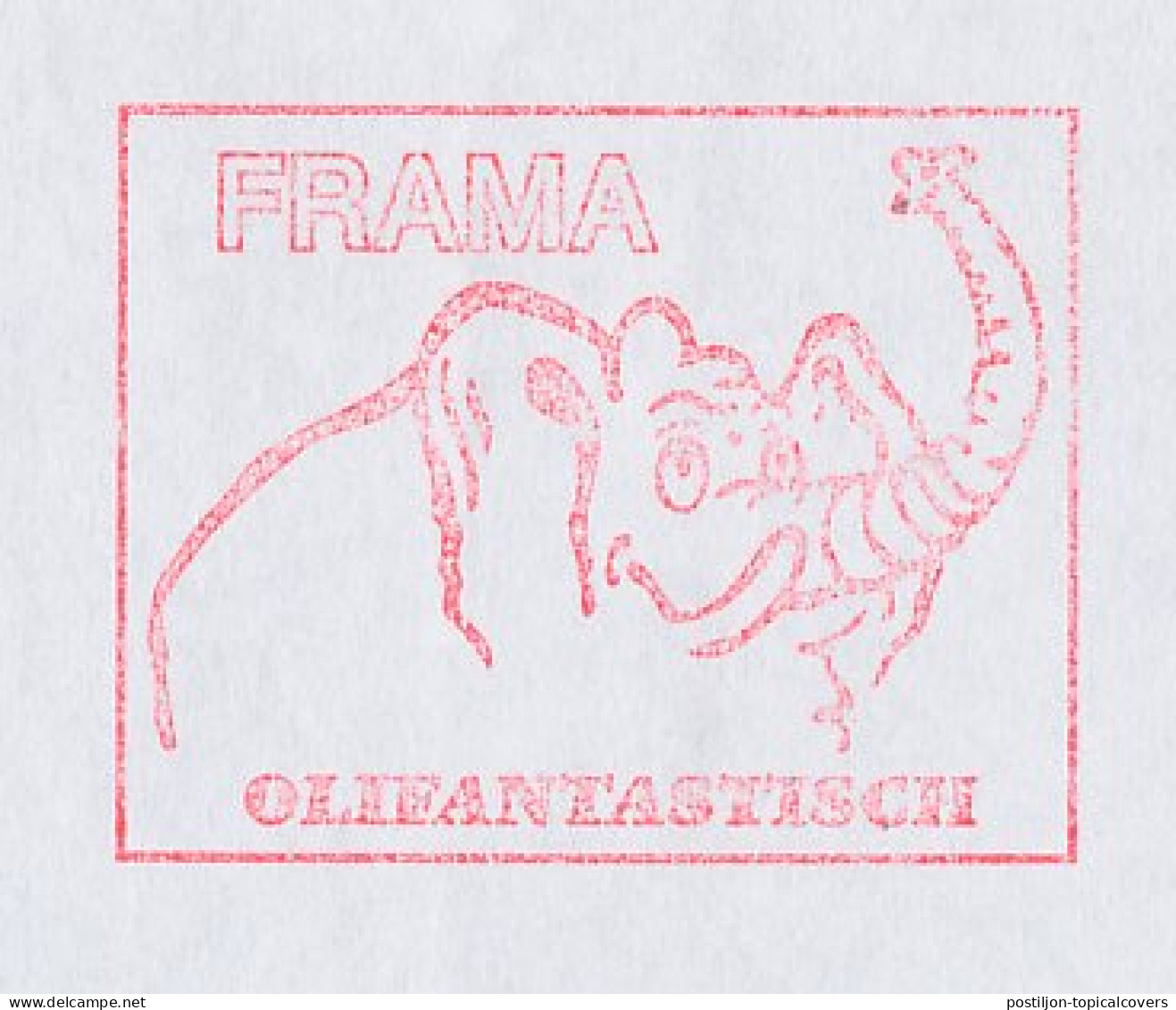 Meter Cover Netherlands 2000 - Frama 55555 Elephant - Frama - Gorinchem - Autres & Non Classés