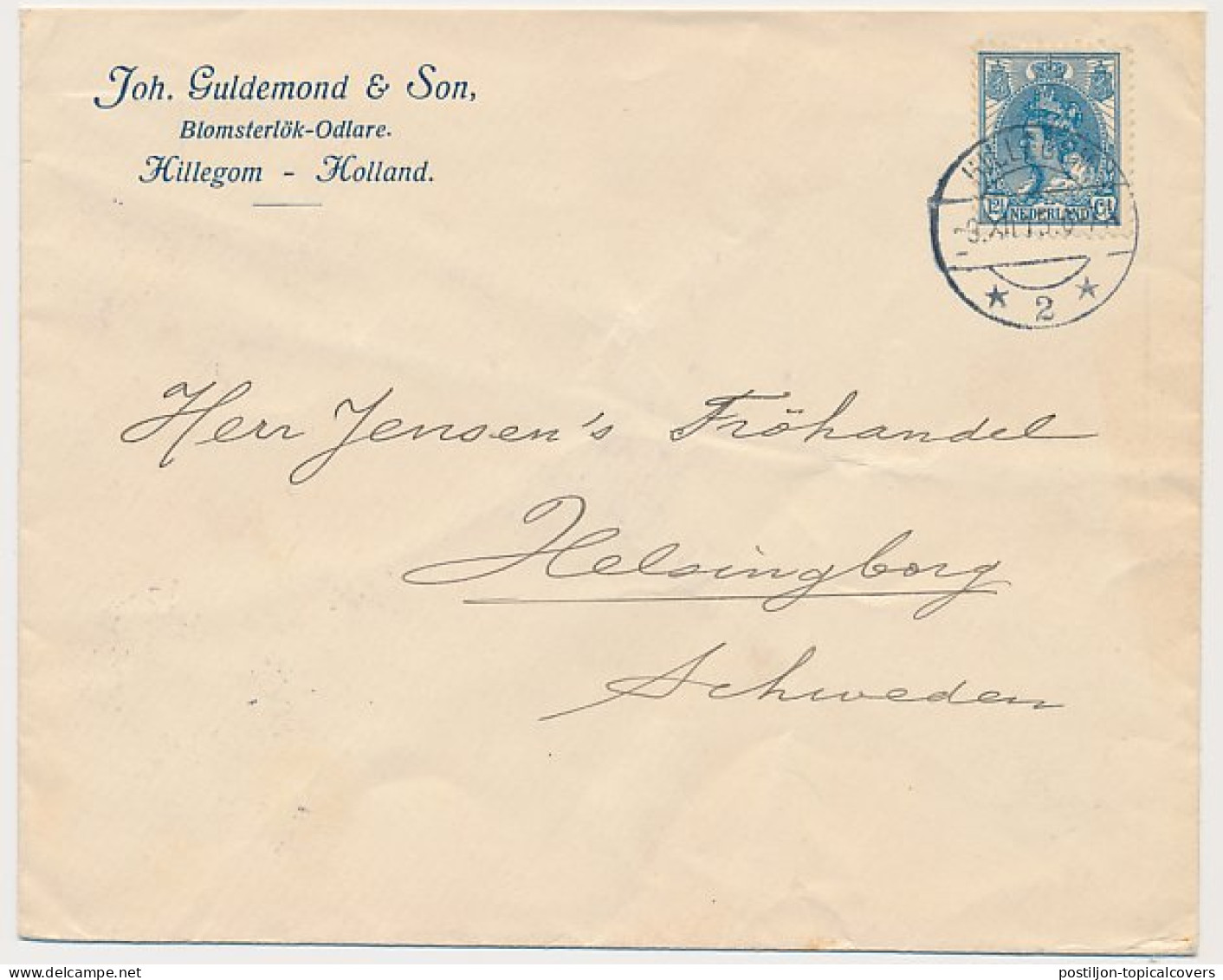 Firma Envelop Hillegom 1915 - Bloembollen - Unclassified