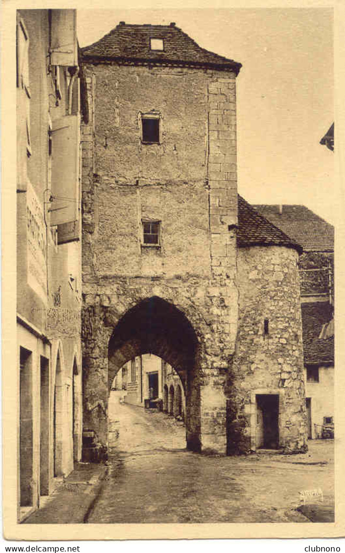 CPA -ROCAMADOUR -  LA PORTE SALMON - Rocamadour