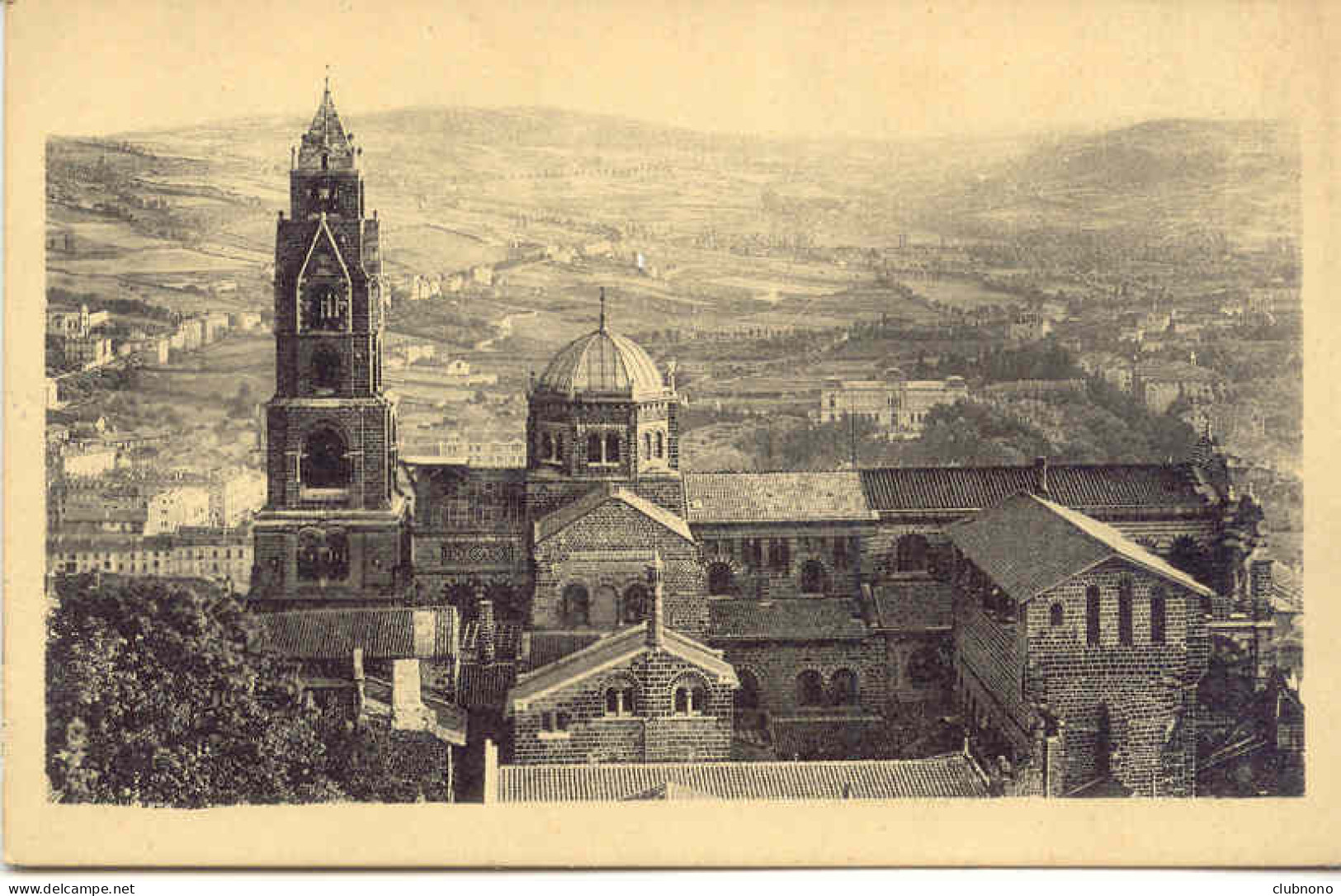 CPA - LE PUY - LA CATHEDRALE, VUE LATERALE - Le Puy En Velay