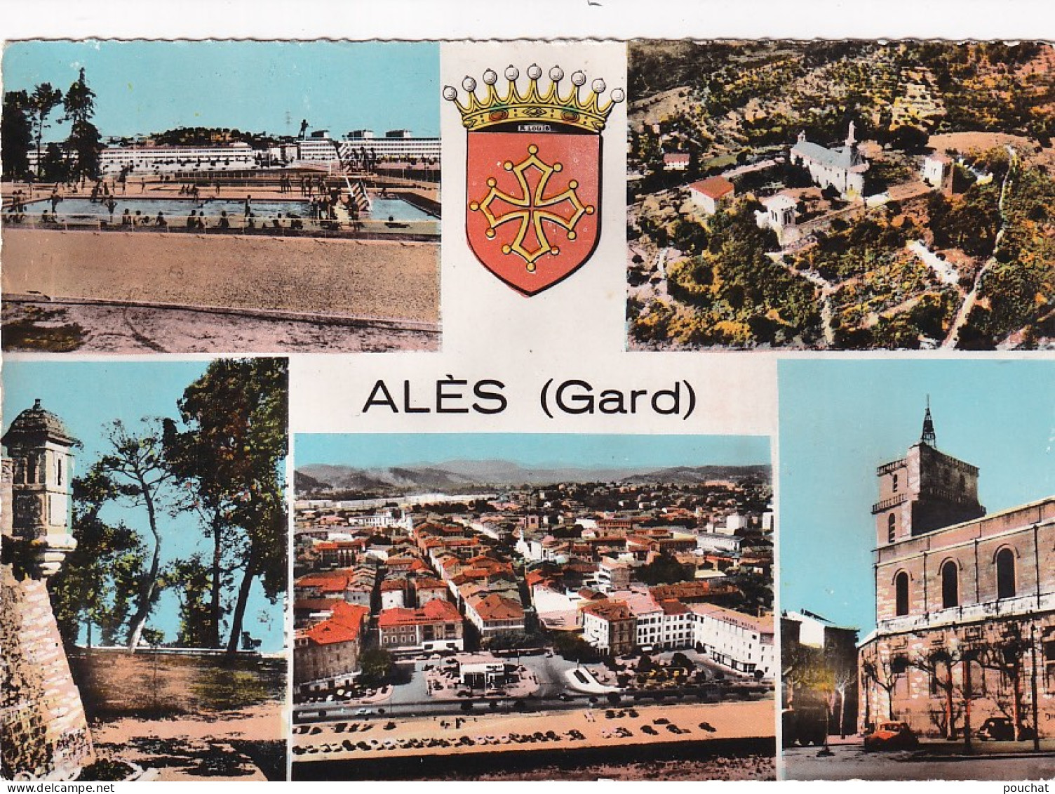 QU 27-(30) ALES - CARTE MULTIVUES - Alès