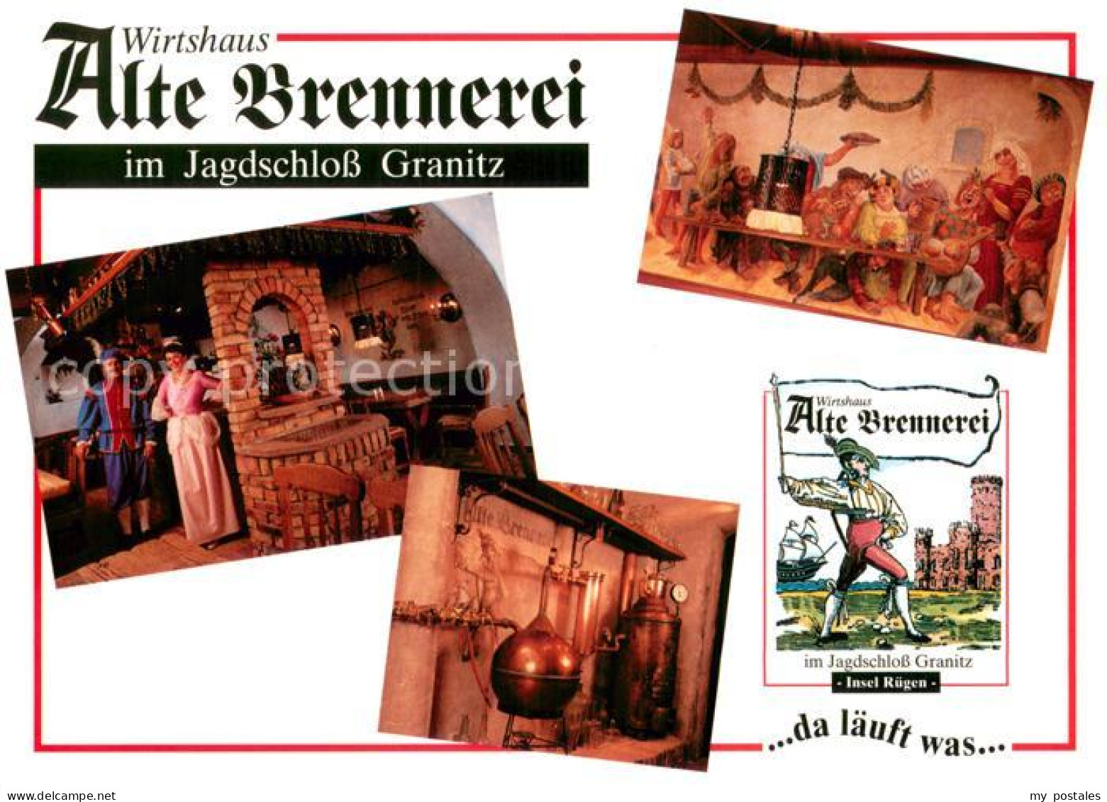 73722911 Binz Ruegen Wirtshaus Alte Brenneri Im Jagdschloss Granitz Details Binz - Other & Unclassified