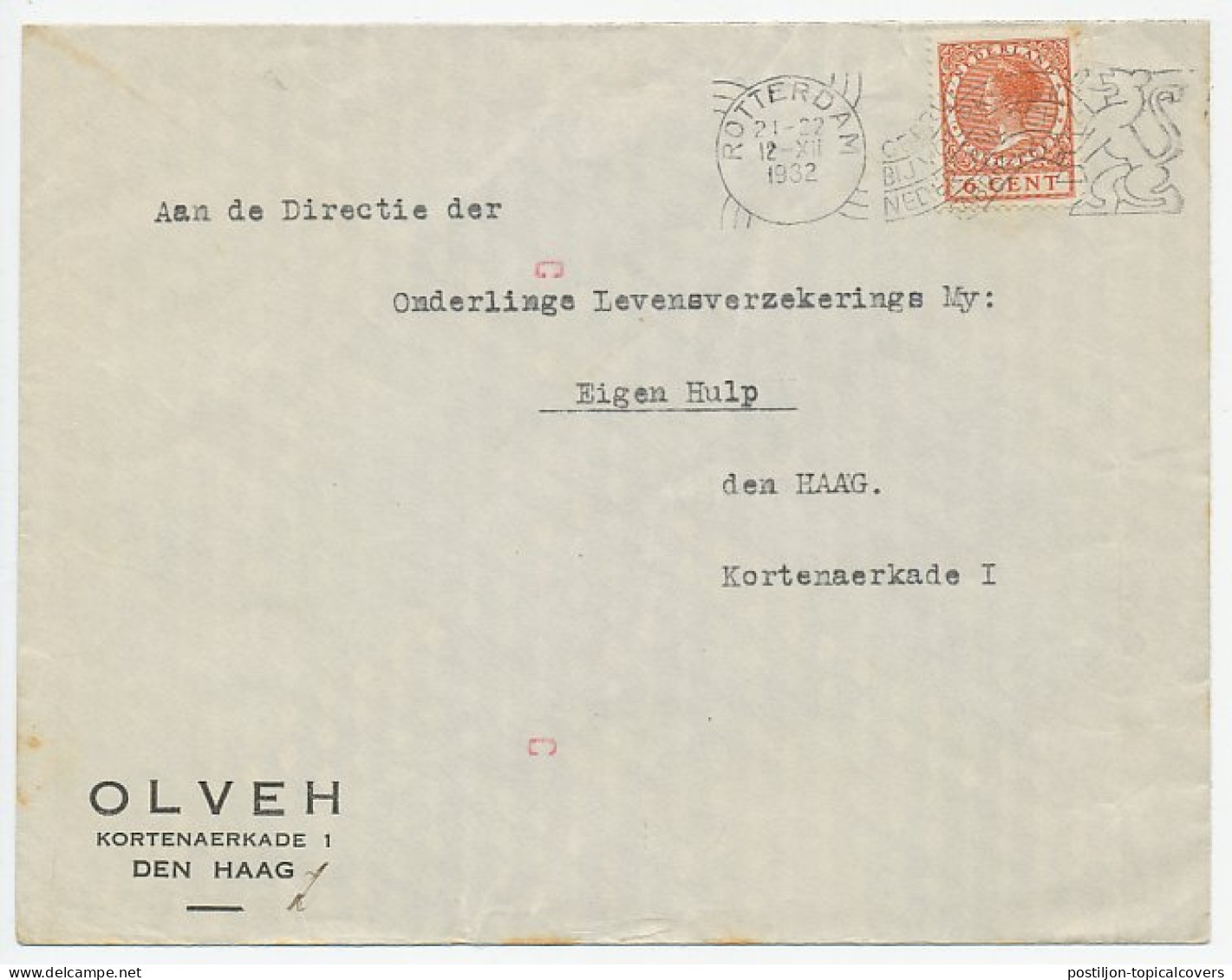 Transorma Rotterdam - Letter C ( Herhaald ) 1932 - Ohne Zuordnung