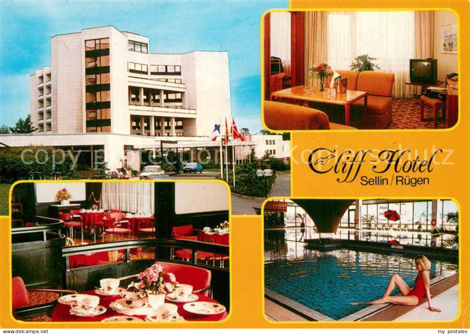 73722905 Sellin Ruegen Cliff Hotel Speisesaal Appartement Hallenbad Sellin Ruege - Autres & Non Classés