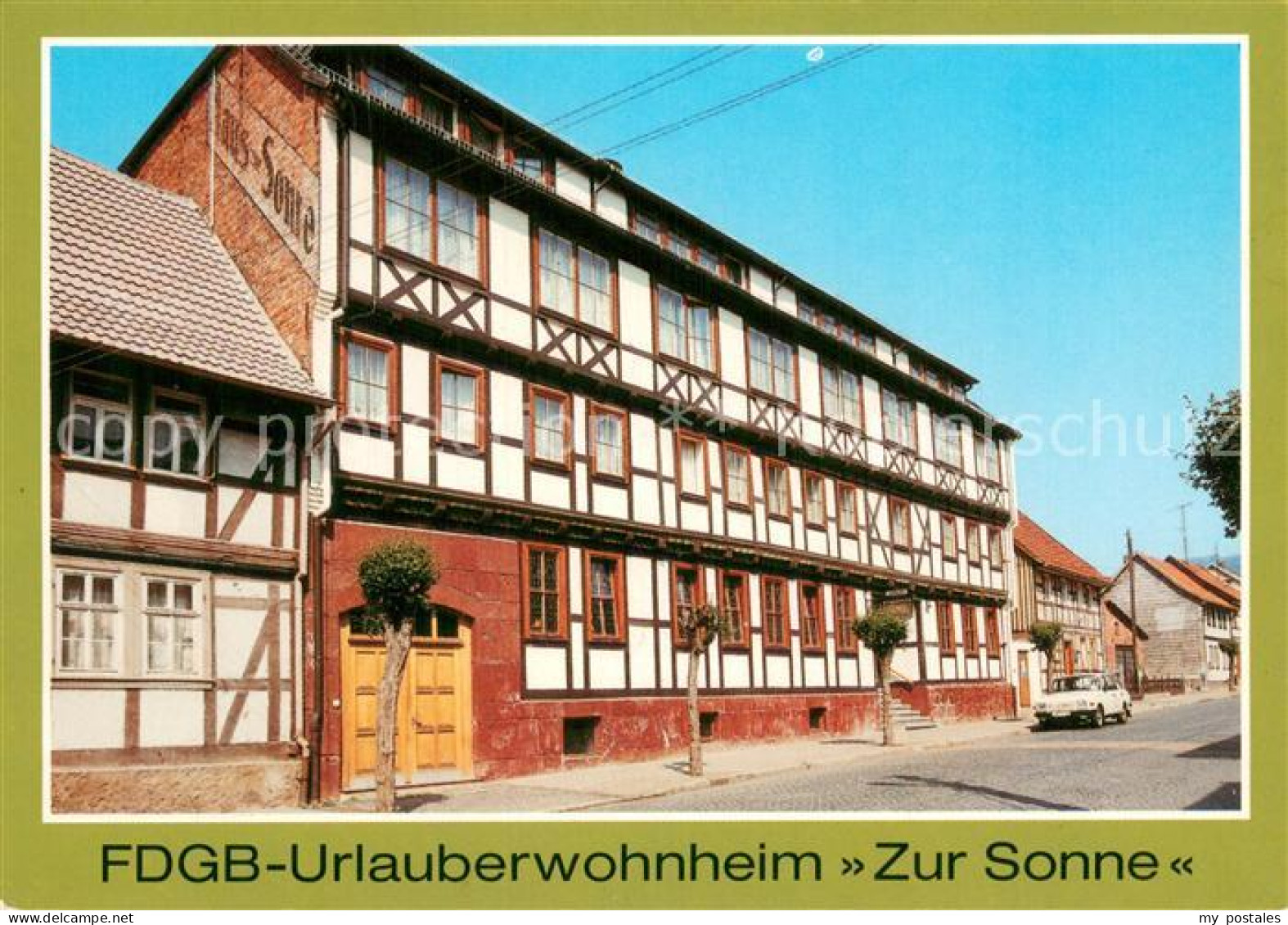 73722902 Neustadt Harz FDGB Urlauberwohnheim Zur Sonne Neustadt Harz - Autres & Non Classés