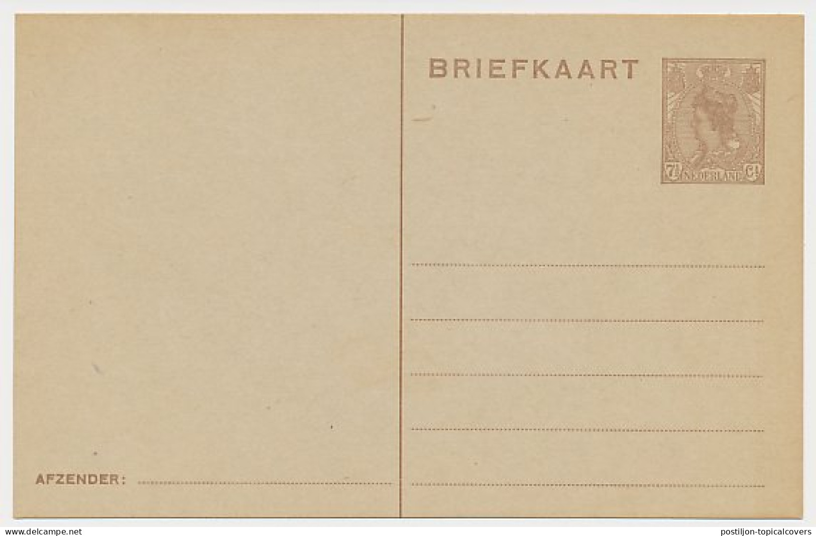 Briefkaart G. 194  - Postwaardestukken