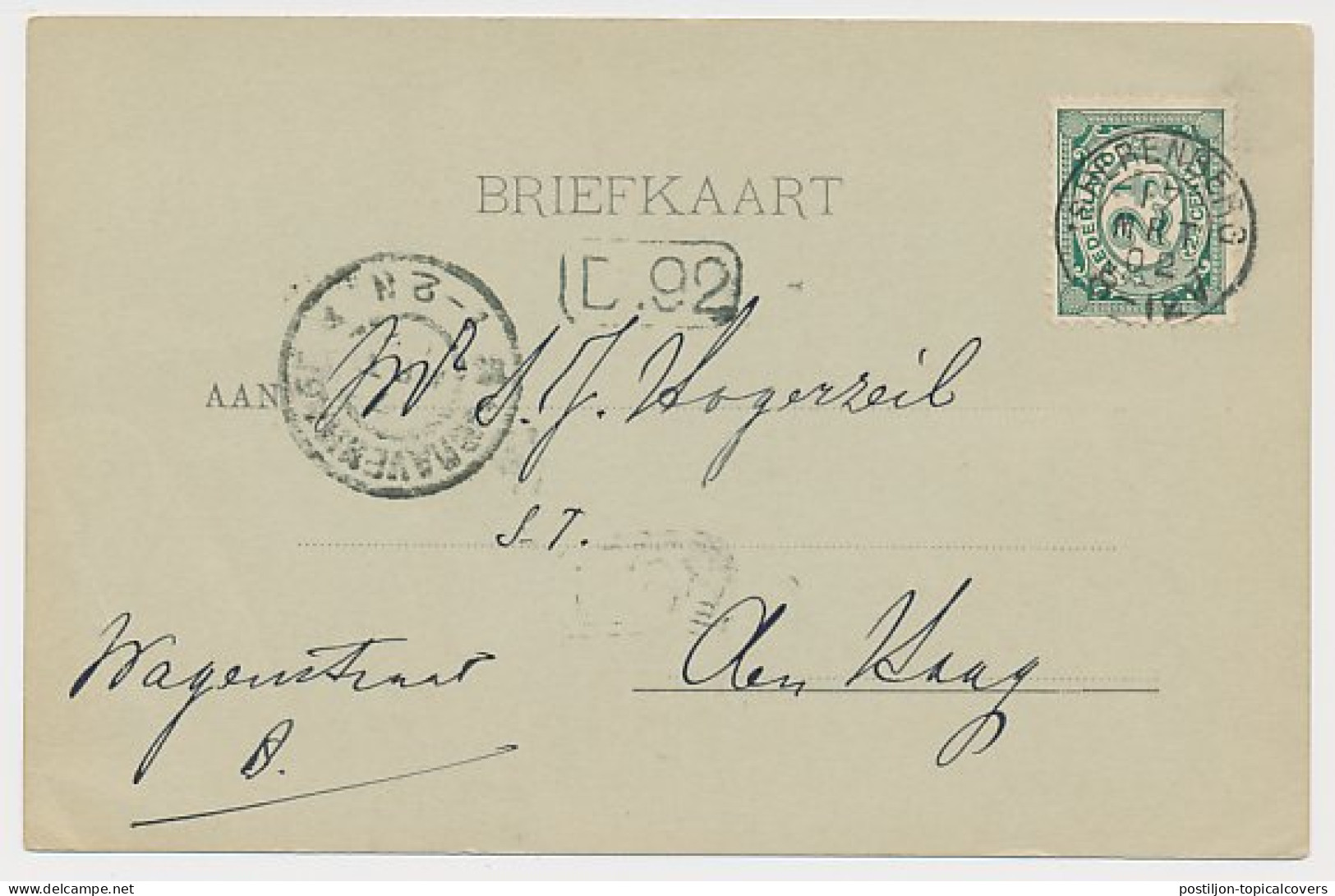 Kleinrondstempel S Herenberg 1902 - Ohne Zuordnung