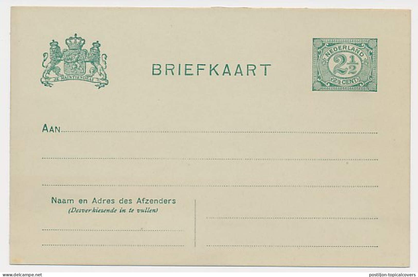 Briefkaart G. 67 - Postwaardestukken