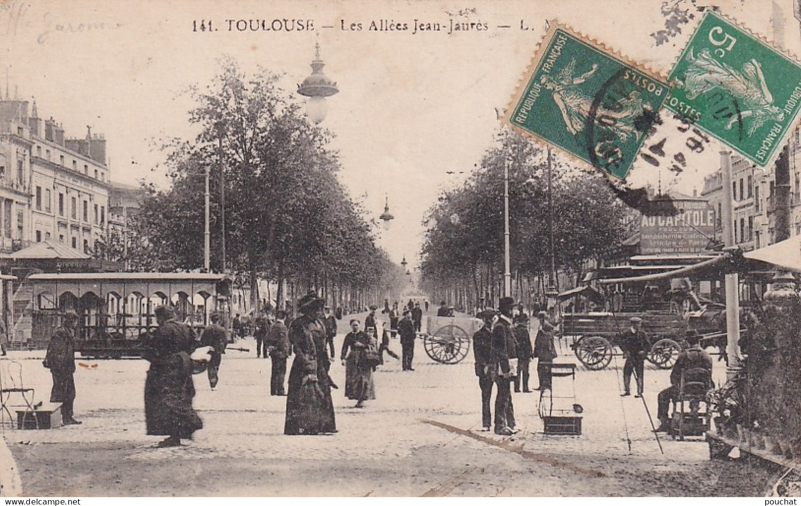 RE Nw4-(31) TOULOUSE - LES ALLEES JEAN JAURES - ANIMATION - Toulouse
