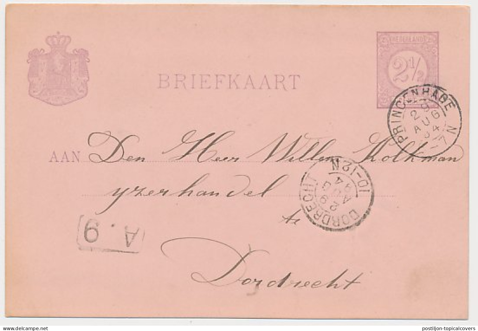 Kleinrondstempel Princenhage 1894 - Zonder Classificatie
