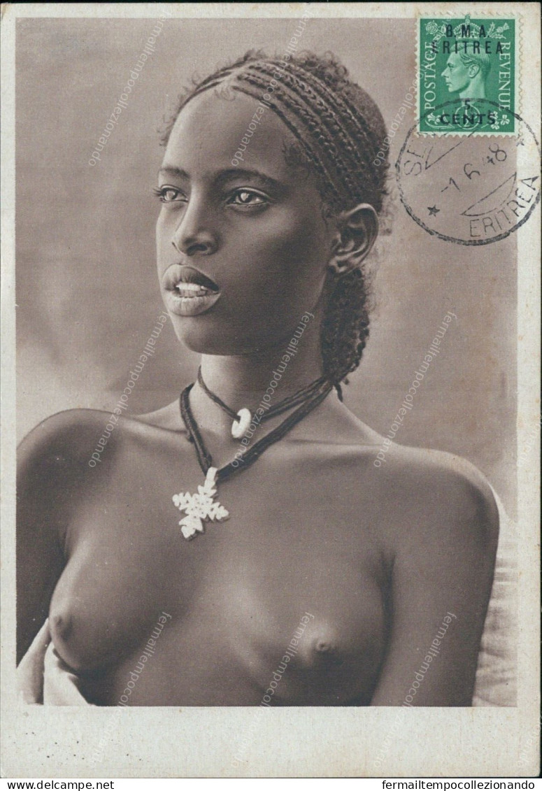 Z780 Cartolina Coloniale Africa Orientale Ragazze Bilene Woman Donna Lady - Sonstige & Ohne Zuordnung