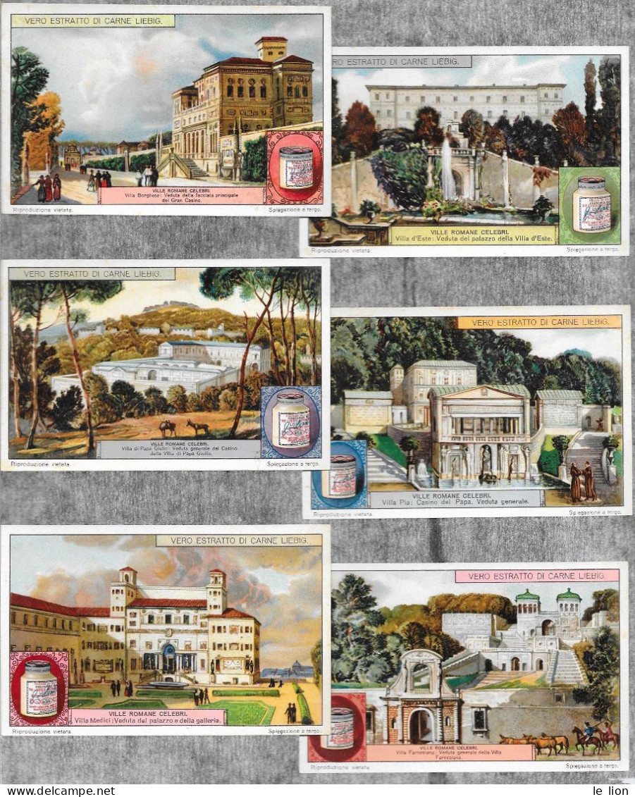 Serie Liebig ITALIANA S1153  Ville Romane Celebri 1922/23 OTTIMO STATO - Liebig