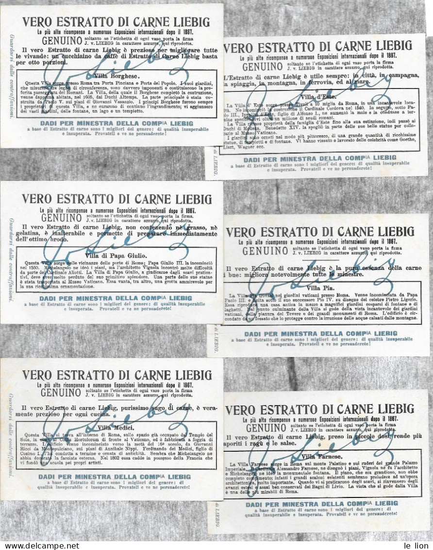 Serie Liebig ITALIANA S1153  Ville Romane Celebri 1922/23 OTTIMO STATO - Liebig