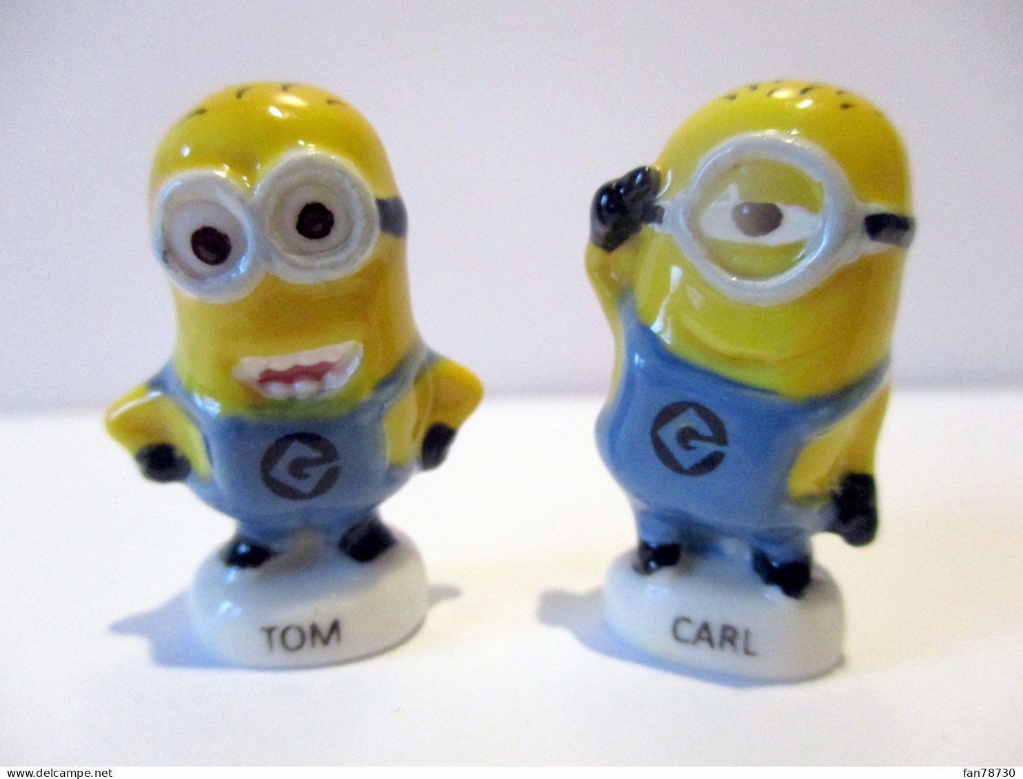 Fèves Brillantes - Minions D'Universal Studios X 2 :  Tom Et Carl - Frais Du Site Déduits - Cartoons