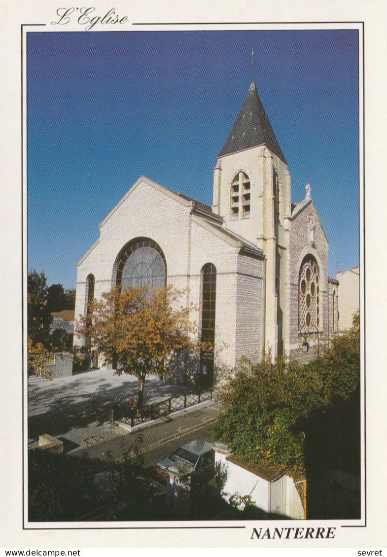 NANTERRE . - L'Eglise Ste-Geneviève St-Maurice. CPM RARE - Nanterre
