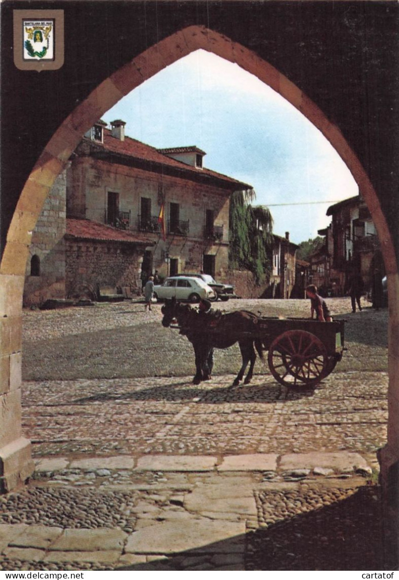 SANTILLANA DEL MAR .  PLaza Mayor . - Sonstige & Ohne Zuordnung