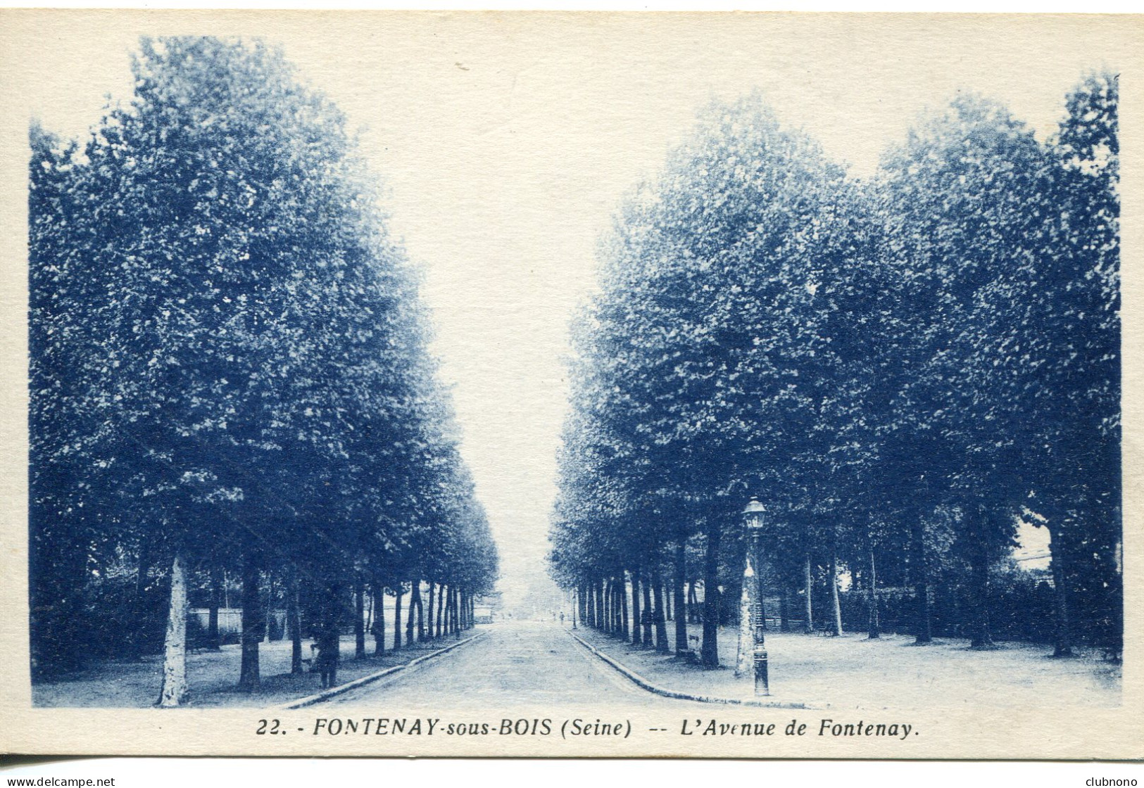 CPA - FONTENAY-SOUS-BOIS - AVENUE DE FONTENAY (1937) - Fontenay Sous Bois