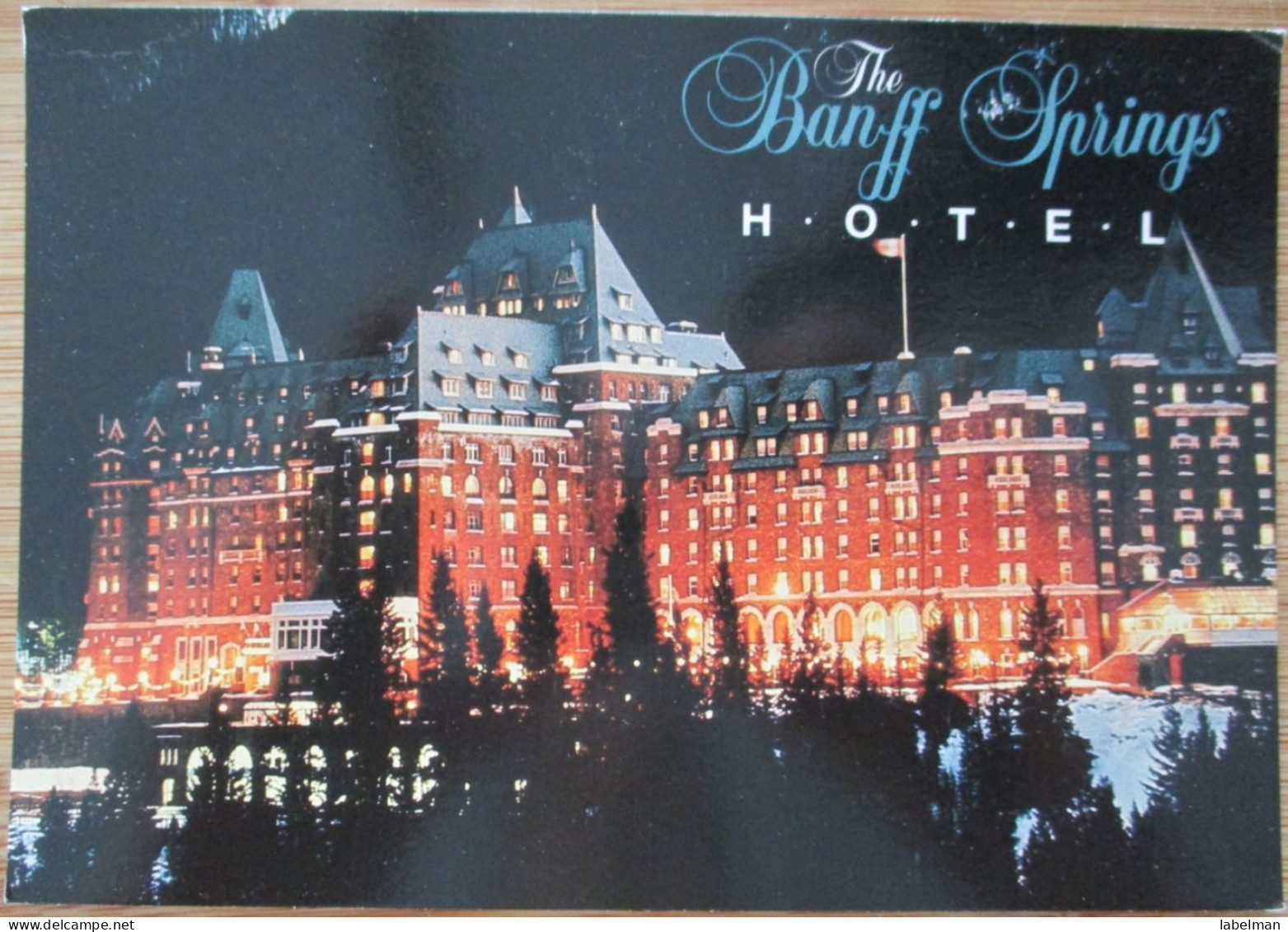 CANADA ROCKIES BANFF NATIONAL PARK SPRINGS HOTEL POSTCARD KARTE CARD CARTE POSTALE ANSICHTSKARTE POSTKARTE CARTOLINA - Granby