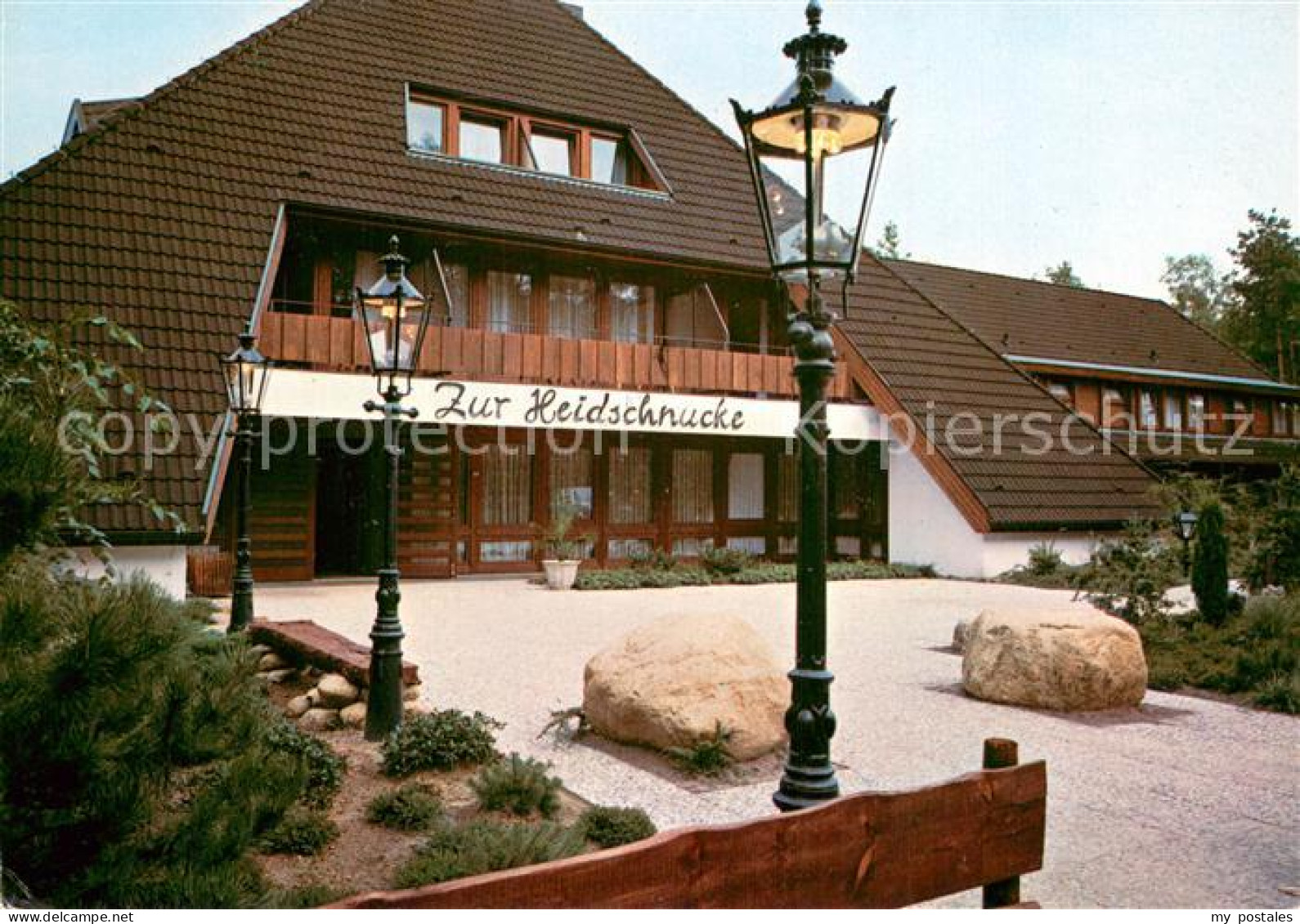 73722860 Asendorf Nordheide Hotel-Pension Zur Heidschnucke Aussenansicht Asendor - Autres & Non Classés