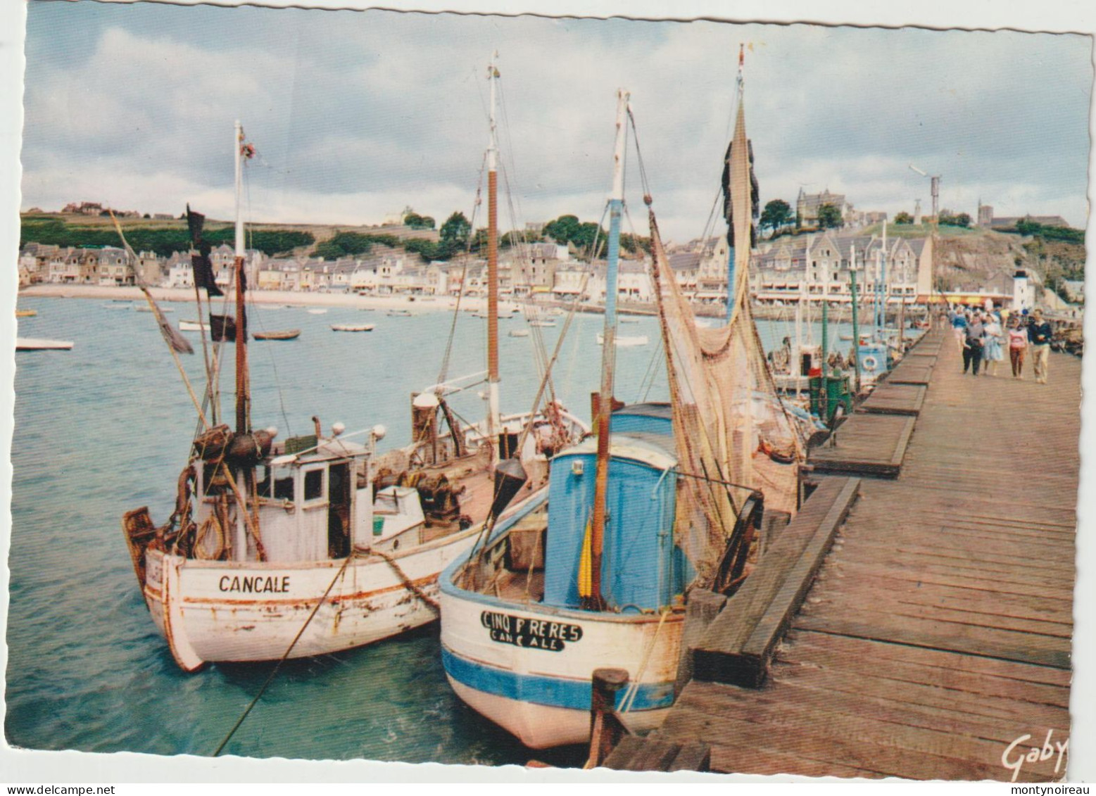 Ille Et Vilaine  : CANCALE  : Le  Port  1965, Bateau De Pêche - Cancale
