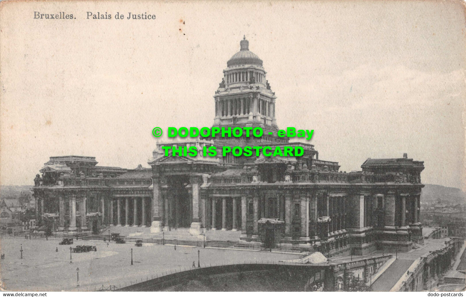 R550172 Bruxelles. Palais De Justice. H. P. Grand Place. 1912 - World